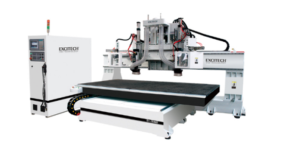 CNC кревет Мобилен центар за обработка Машини за обработка на дрво