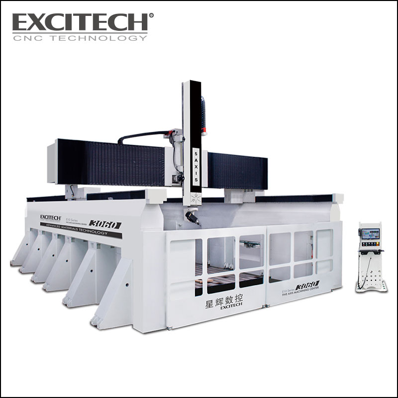 Поволна обработка со Cnc со пет оски
