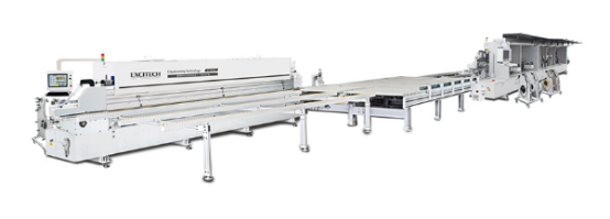 Edge Banding Rotary производствена линија за CNC машина за обработка на дрво